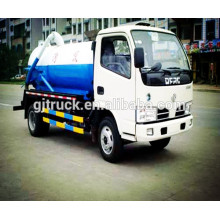 DongFeng 4 * 2 camión de succión de aguas residuales / 4X2 Dongfeng pequeño camión de aguas residuales / camión de vacío / camión de succión de aguas residuales / camión de succión de agua residual